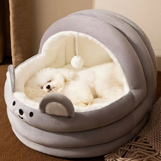 Cute Cat Bed, Warm Dog Bed For Small Dogs, Fluffy And Soft Cat Bed