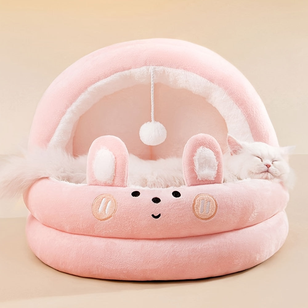 Cute Cat Bed, Warm Dog Bed For Small Dogs, Fluffy And Soft Cat Bed